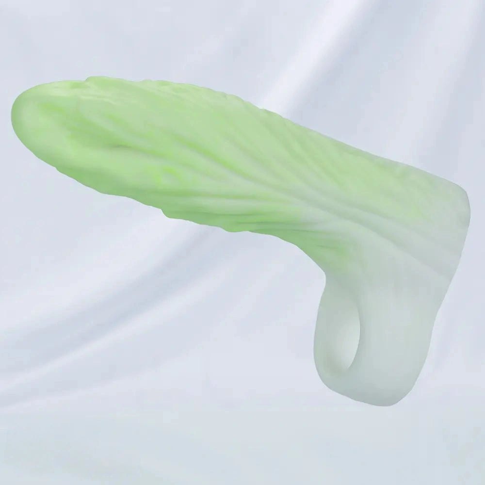 Green cabbage shaped fantasy dildo, photo 12