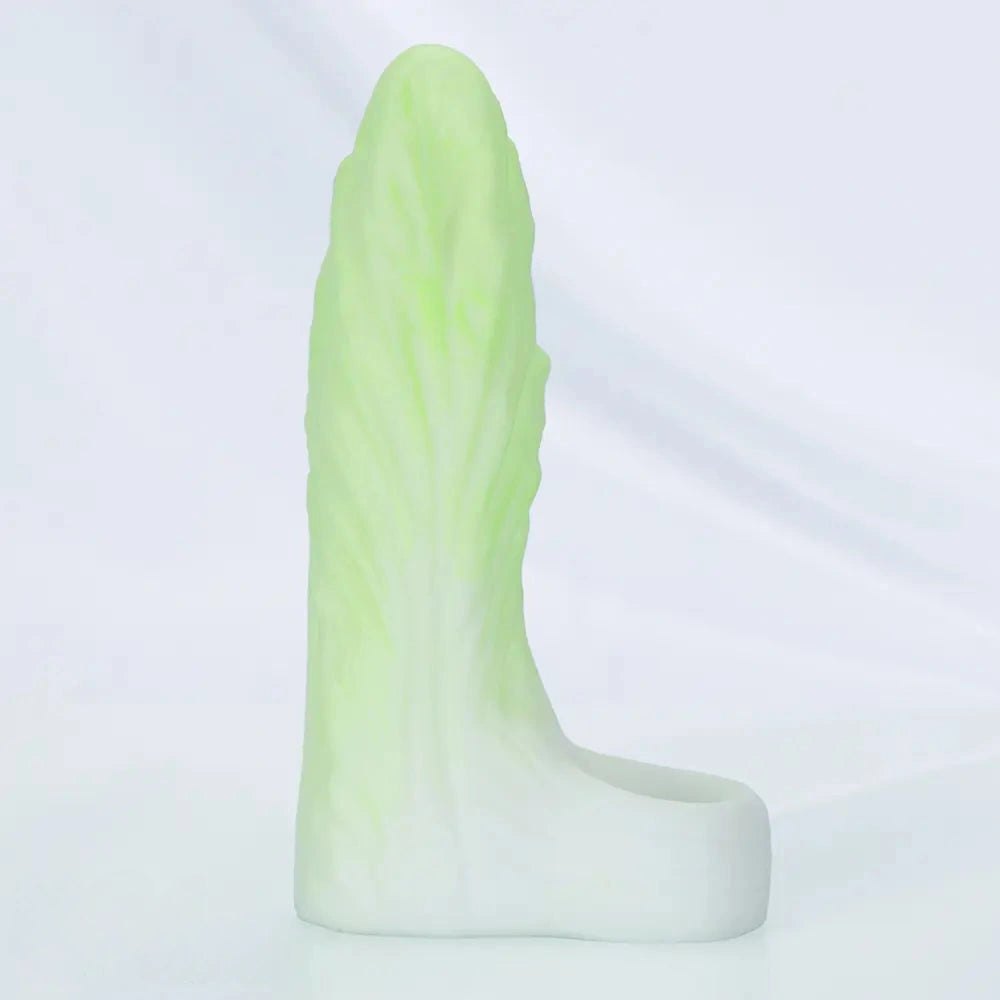 Green cabbage shaped fantasy dildo, photo 14