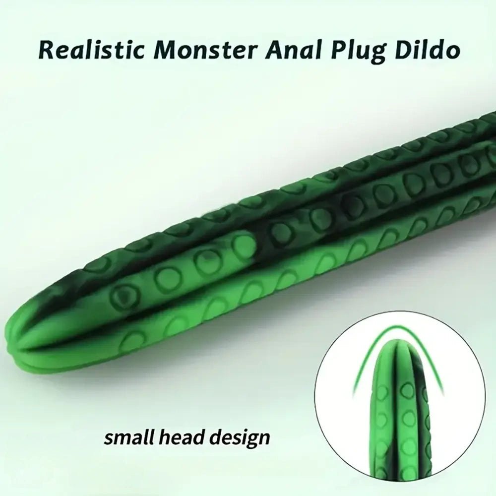 Green tentacle fantasy dildo, photo 3
