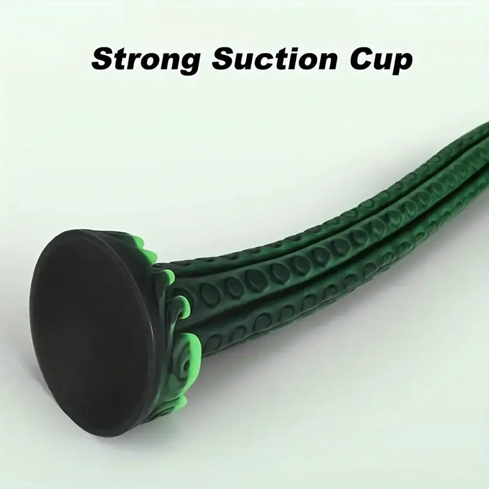 Green tentacle fantasy dildo, photo 8