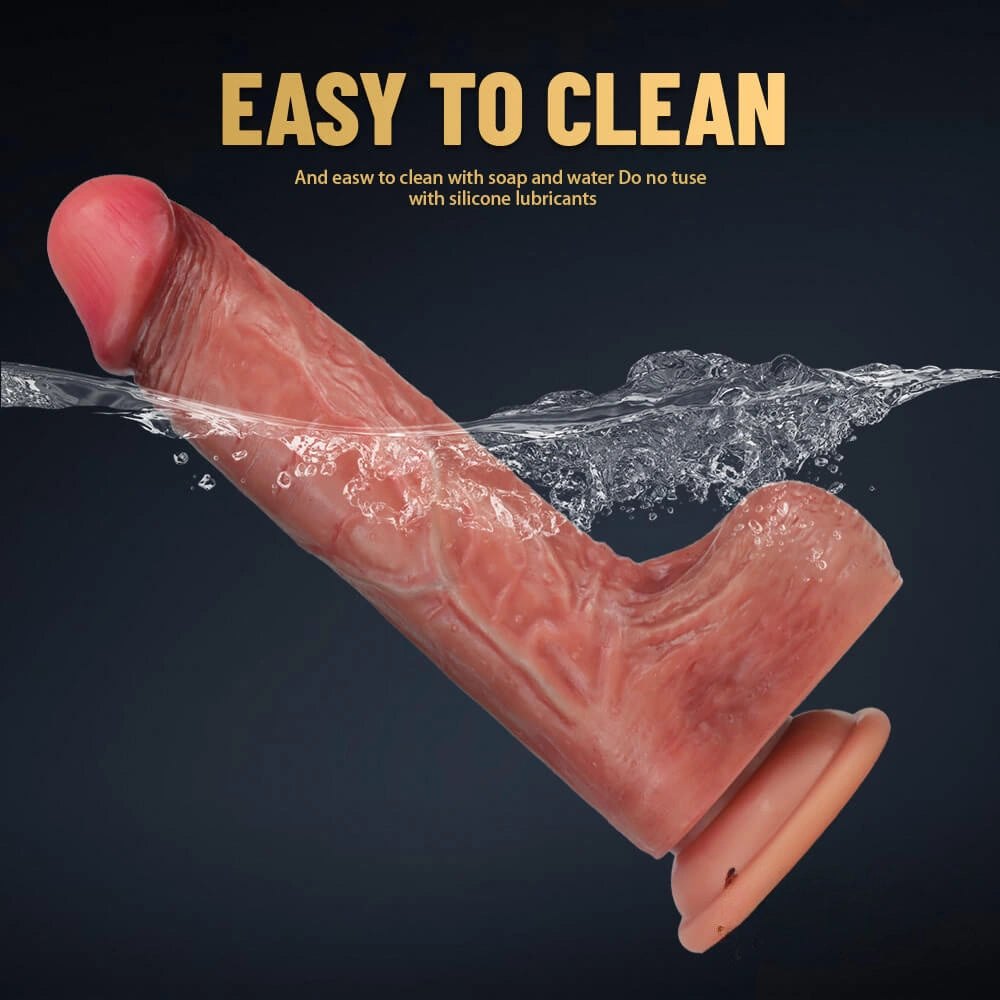 Flesh g-spot suction cup dildo, photo 10