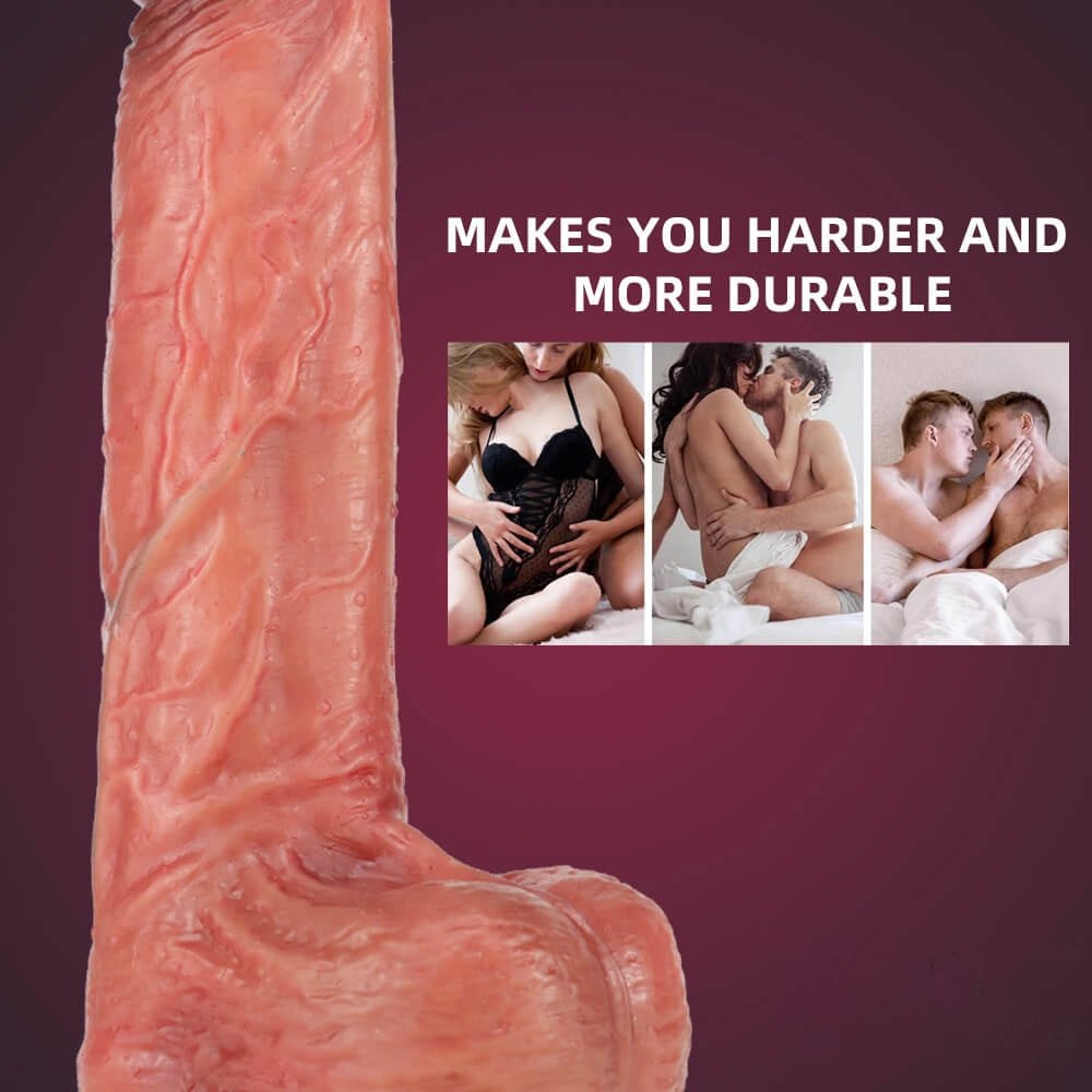 Flesh g-spot suction cup dildo, photo 11