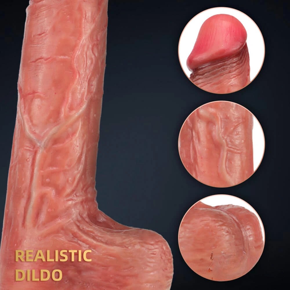 Flesh g-spot suction cup dildo, photo 8
