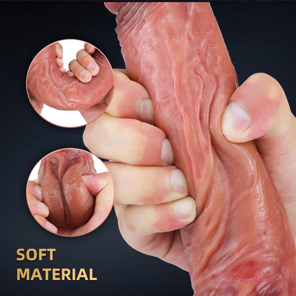 Flesh g-spot suction cup dildo, photo 9