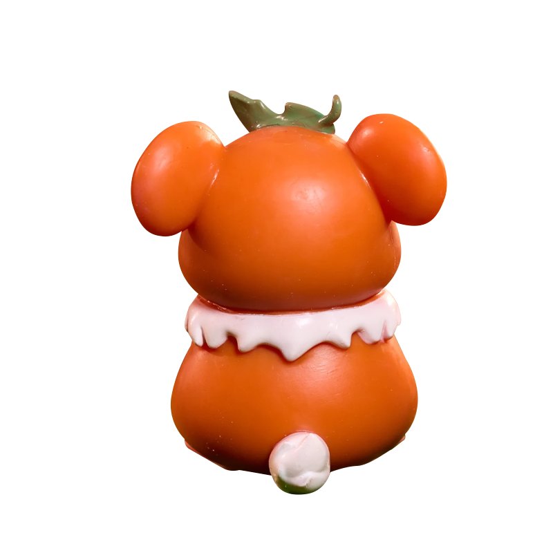 Orange and cream anime hamster masturbator figure, photo 2