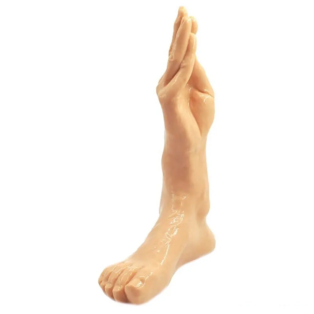 Hand and foot shaped fantasy dildo, photo 3