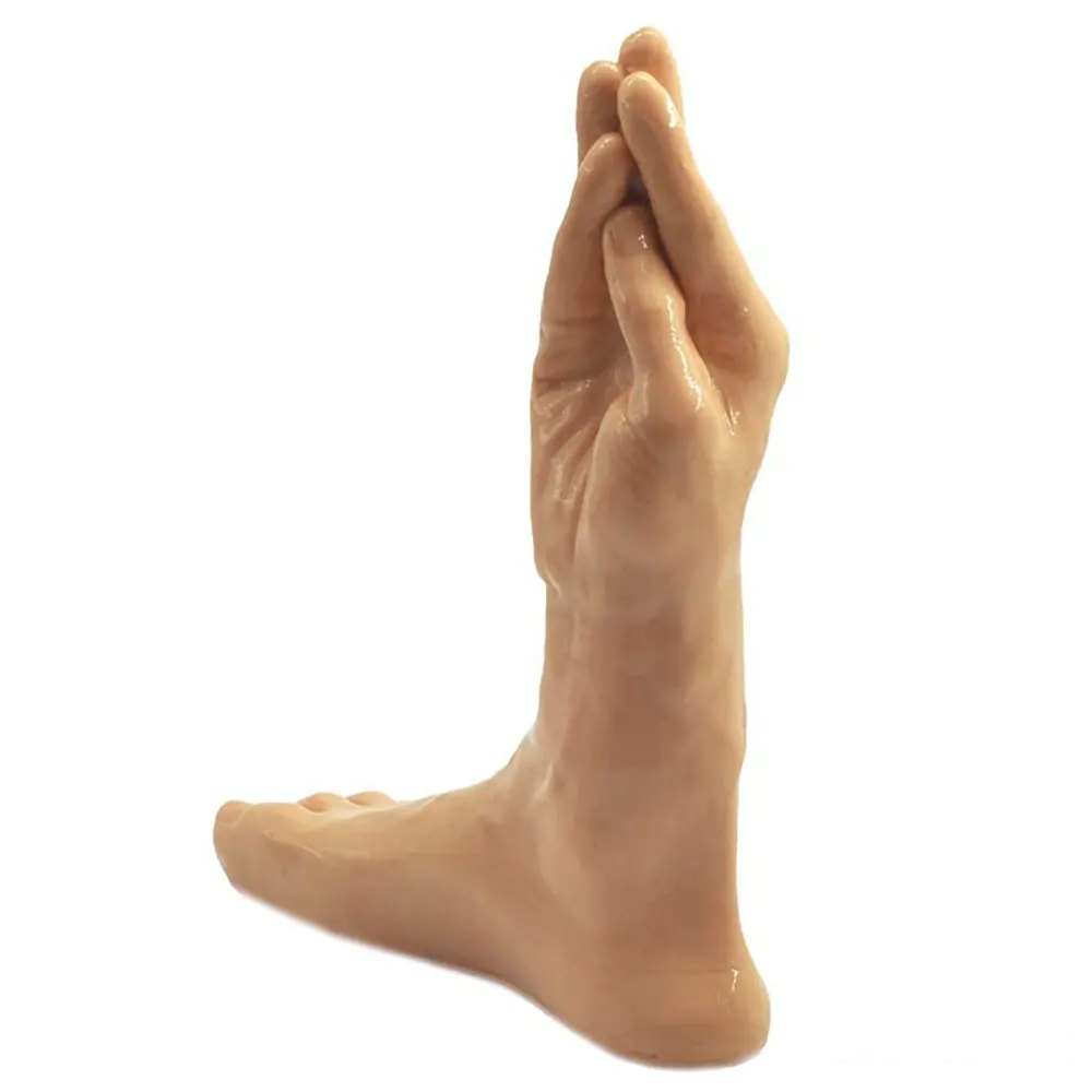Hand and foot shaped fantasy dildo, photo 4