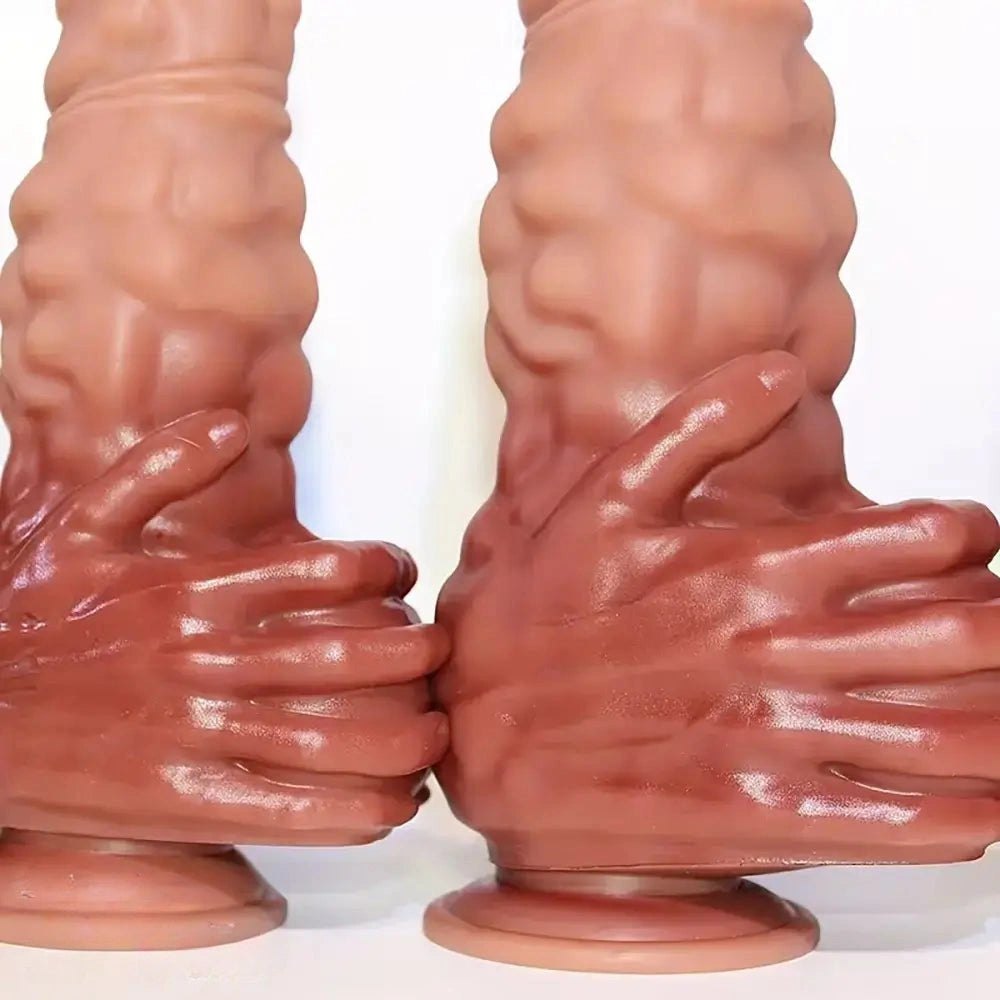 Flesh realistic silicone dildo, photo 12