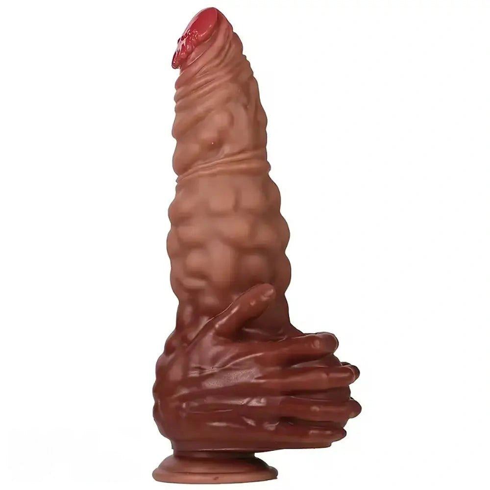 Flesh realistic silicone dildo, photo 15