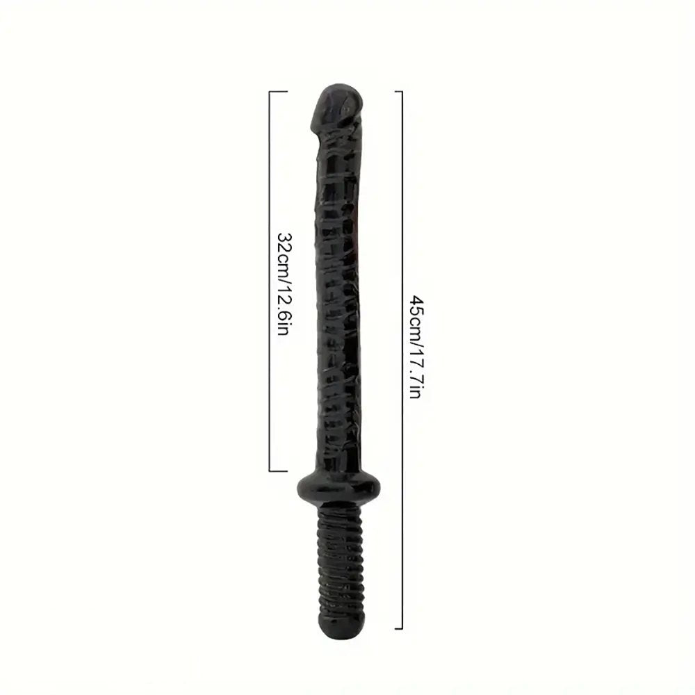 Realistic handle grip dildo, photo 3