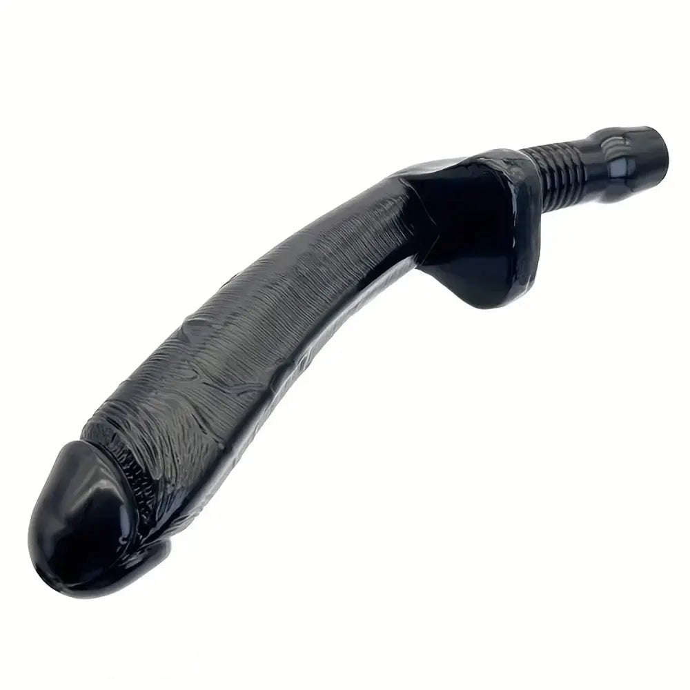 Realistic pvc handle dildo, photo 2