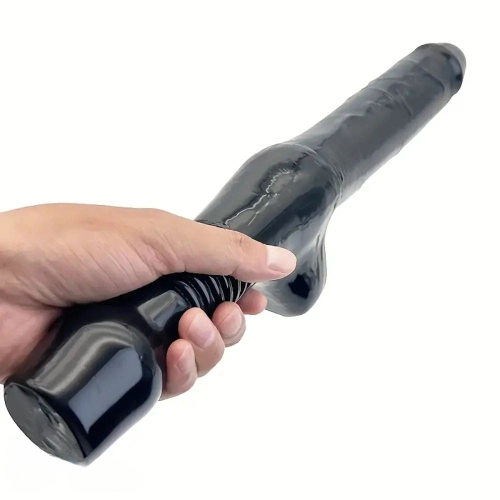 Realistic pvc handle dildo, photo 3