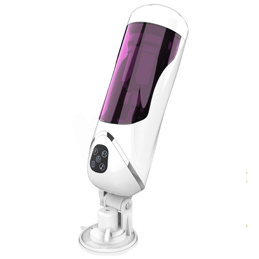 White automatic hands free masturbator, photo 1