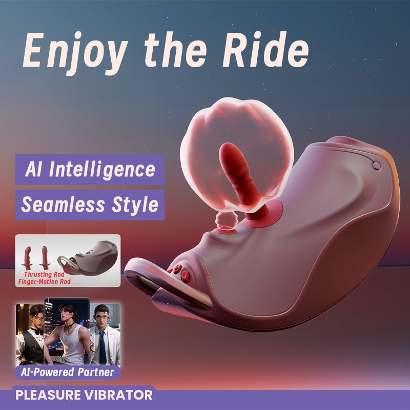 Purple liquid silicone rocking sex machine, photo 4