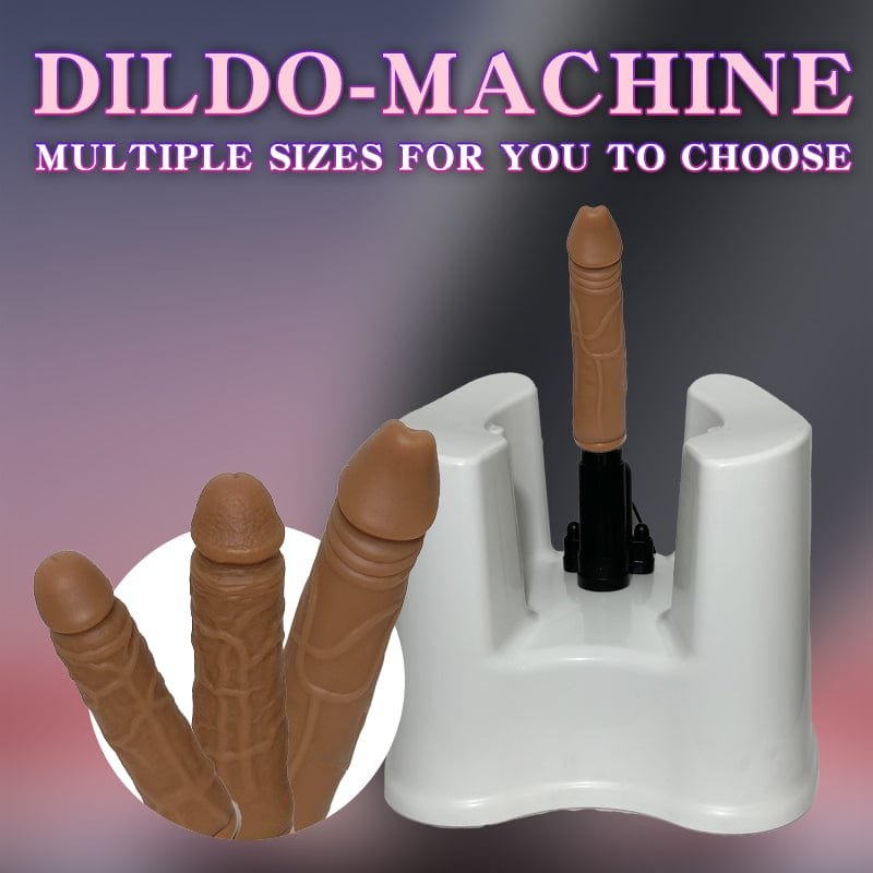 White stool sex machine with detachable dildo, photo 4