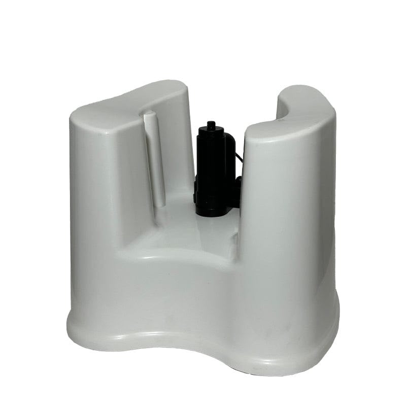 White stool sex machine with detachable dildo, photo 5