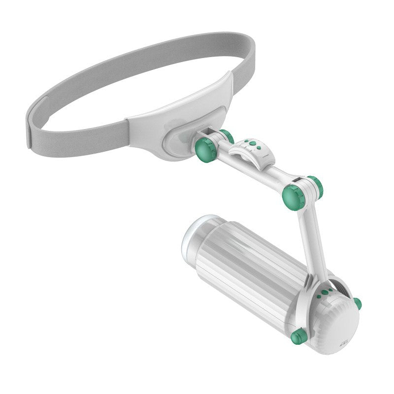 White wearable hands-free male masturbator, photo 1