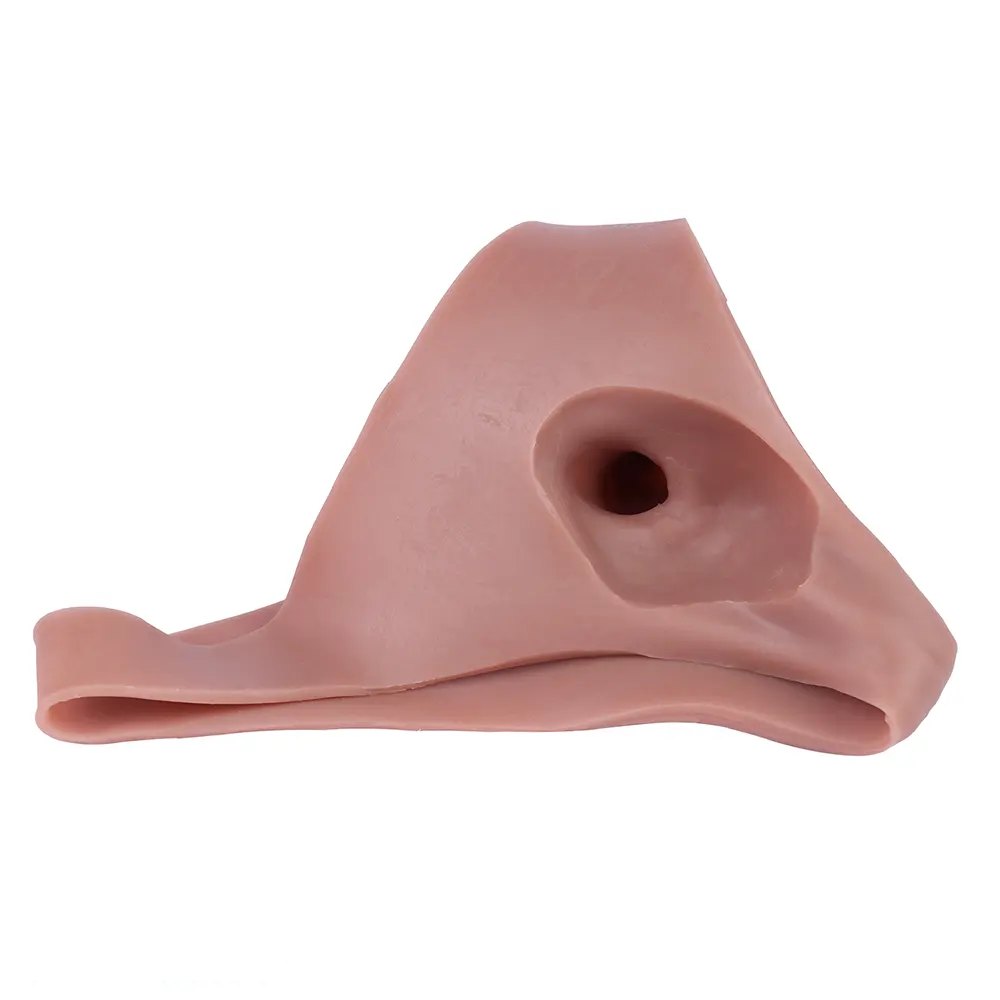 Flesh-tone wearable strap-on dildo, photo 6