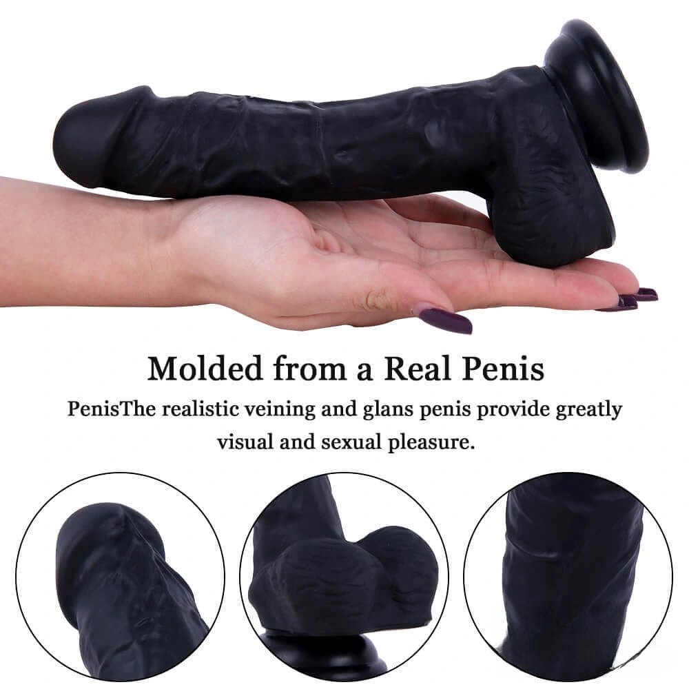 Hard silicone suction cup dildo, photo 10