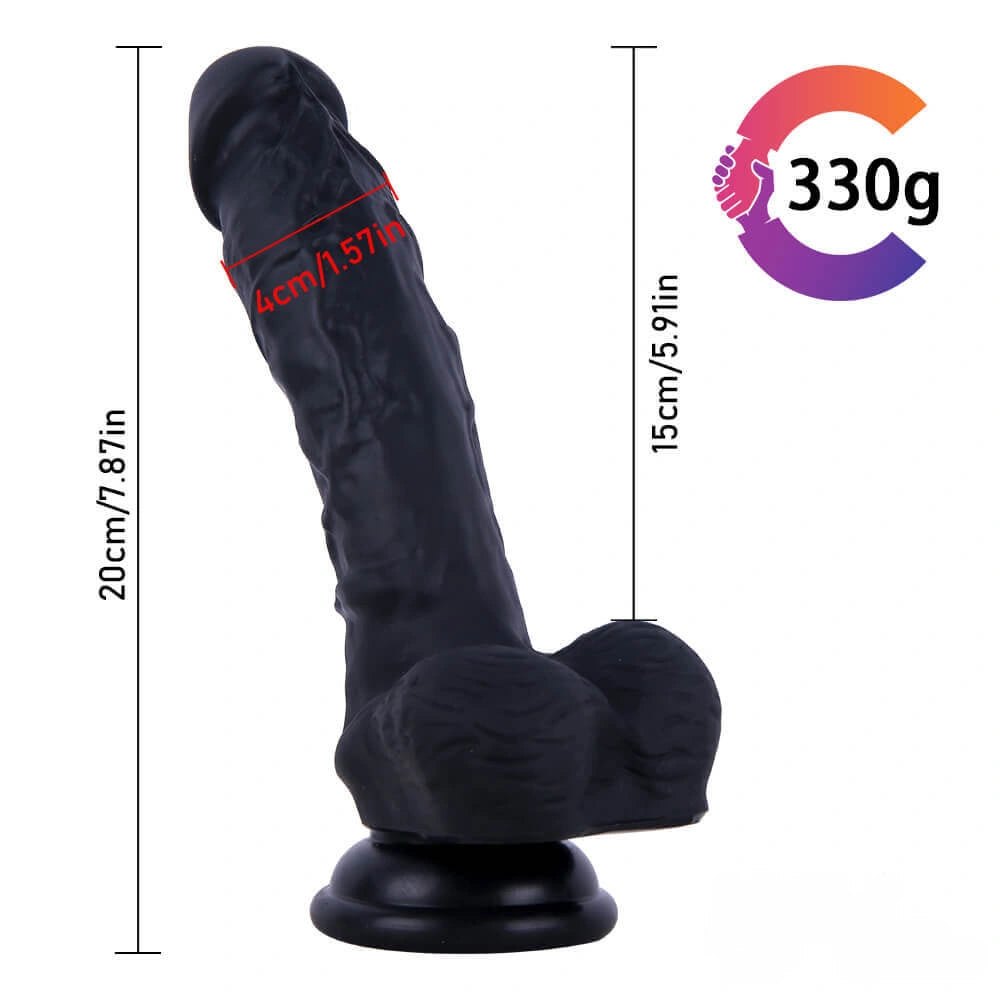 Hard silicone suction cup dildo, photo 12