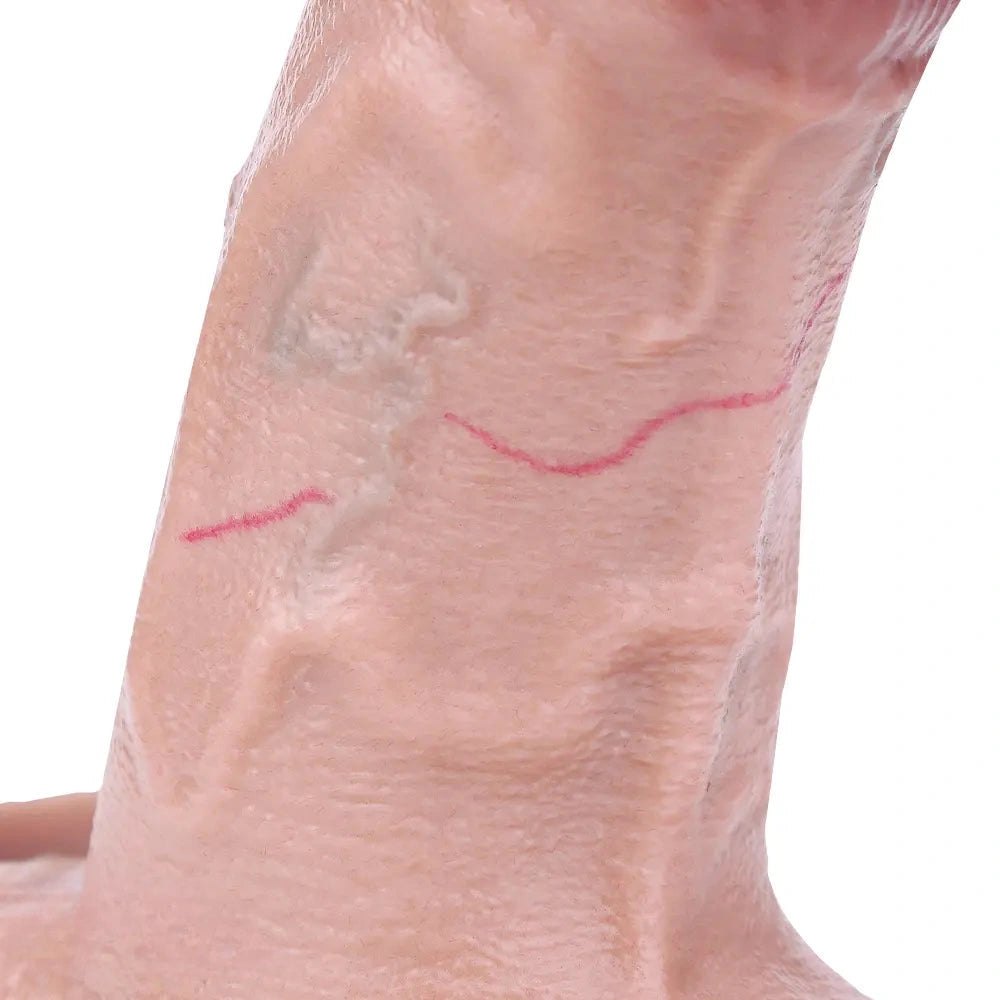 Flesh harness base silicone dildo, photo 14