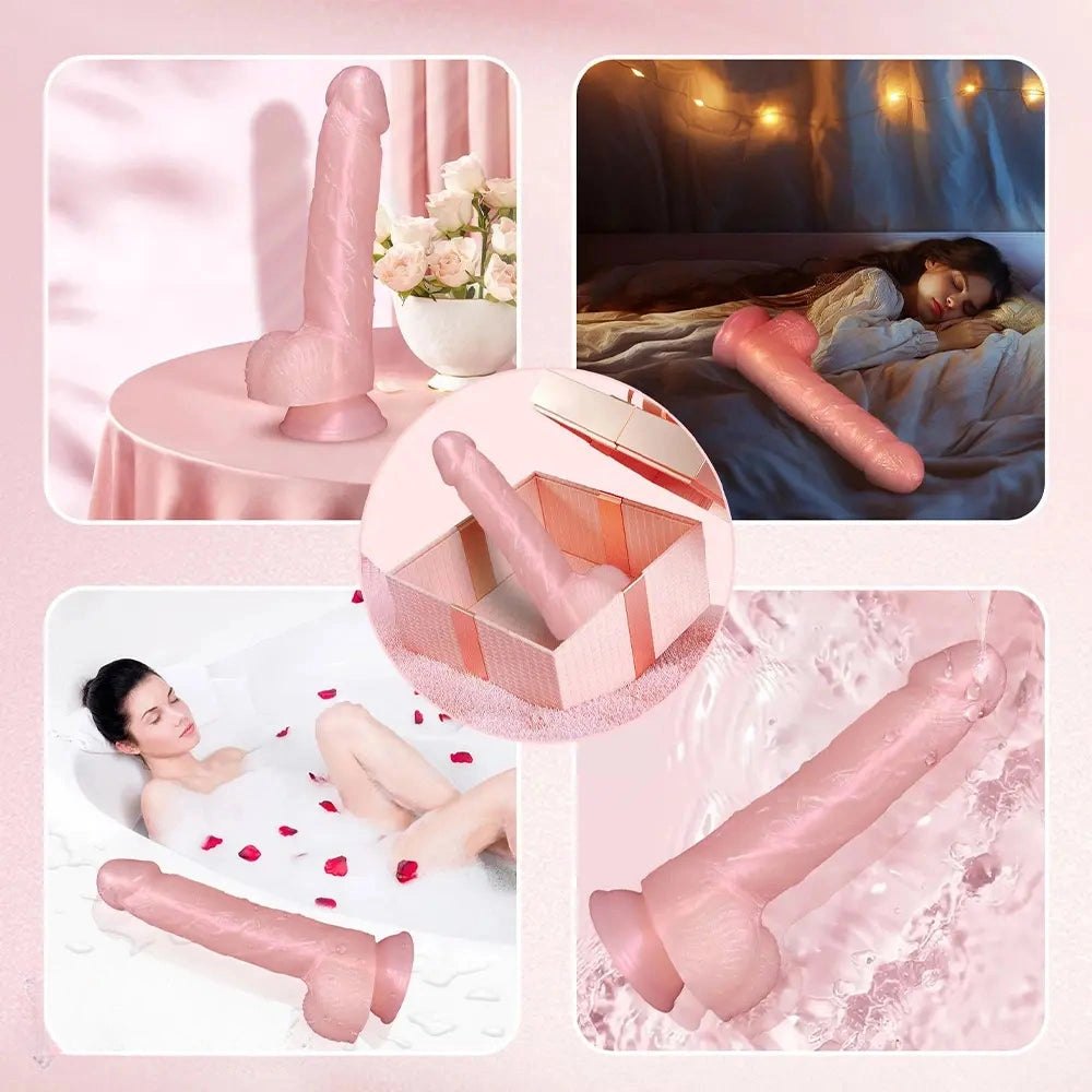 Flesh tone harness compatible dildo, photo 4