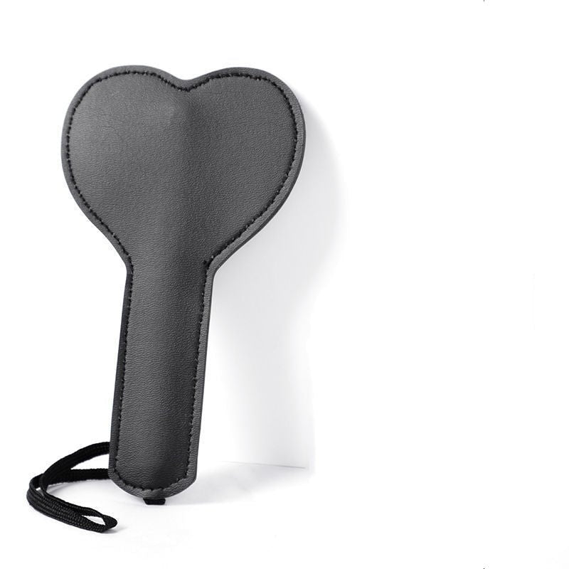 Heart shaped pu leather bdsm paddle, photo 9