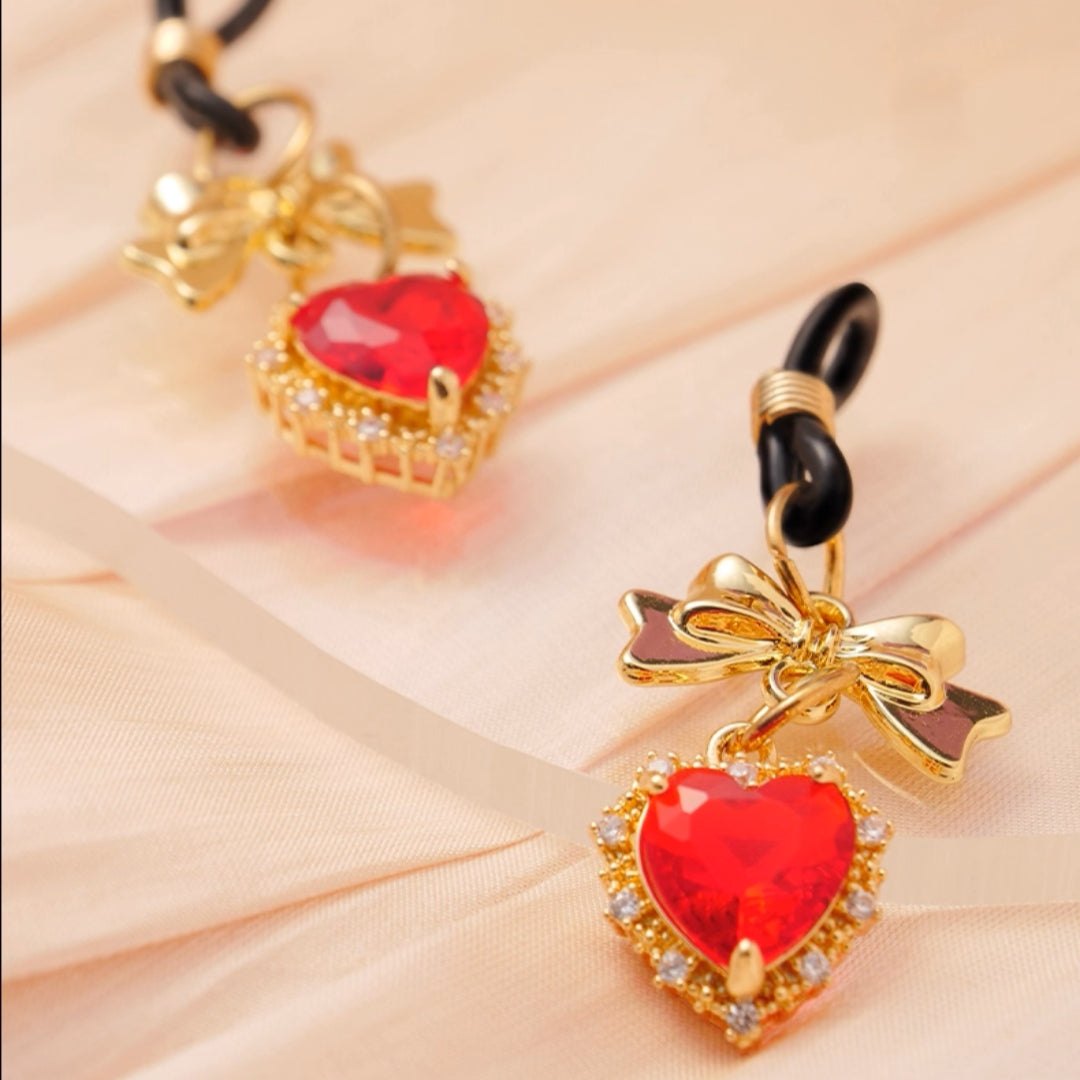 Alloy heart and star nipple clamps with bell charms, photo 2