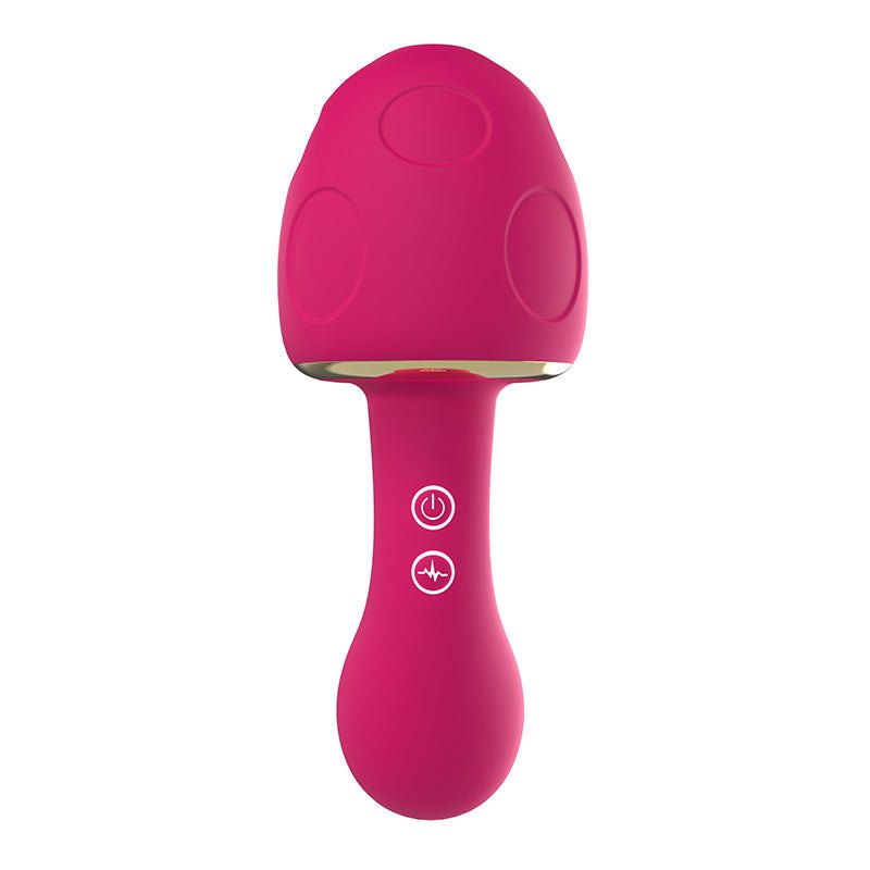 Mushroom-head sonic sucking clitoral vibrator, photo 1