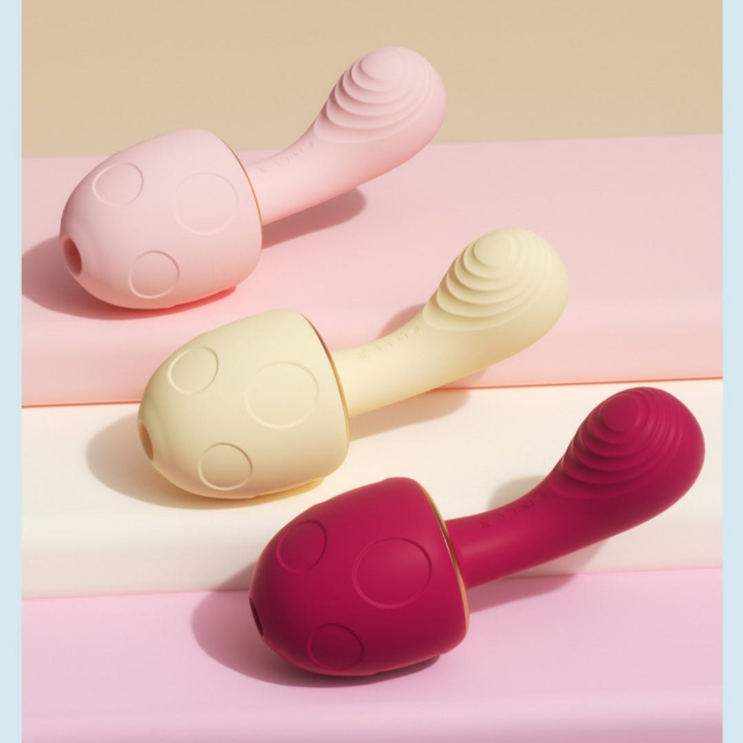 Mushroom-head sonic sucking clitoral vibrator, photo 8