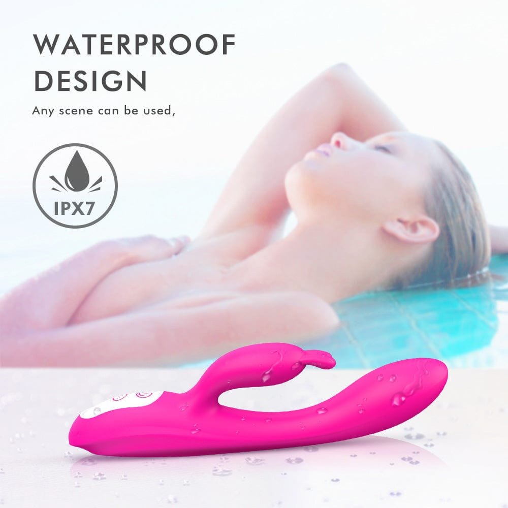 Pink heated rabbit g-spot vibrator, photo 3