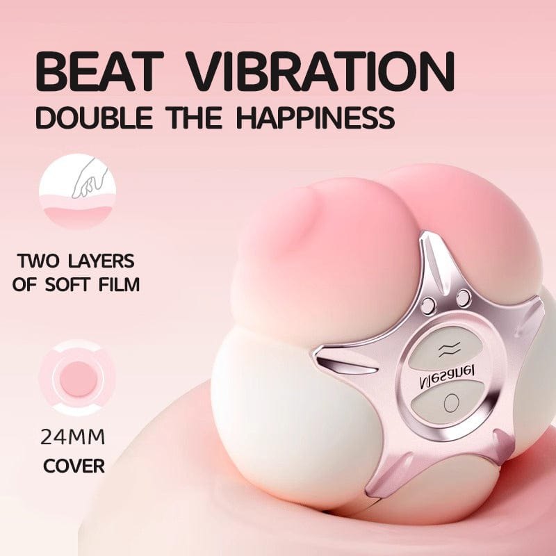 Pink rose-shaped clitoral suction vibrator, photo 2