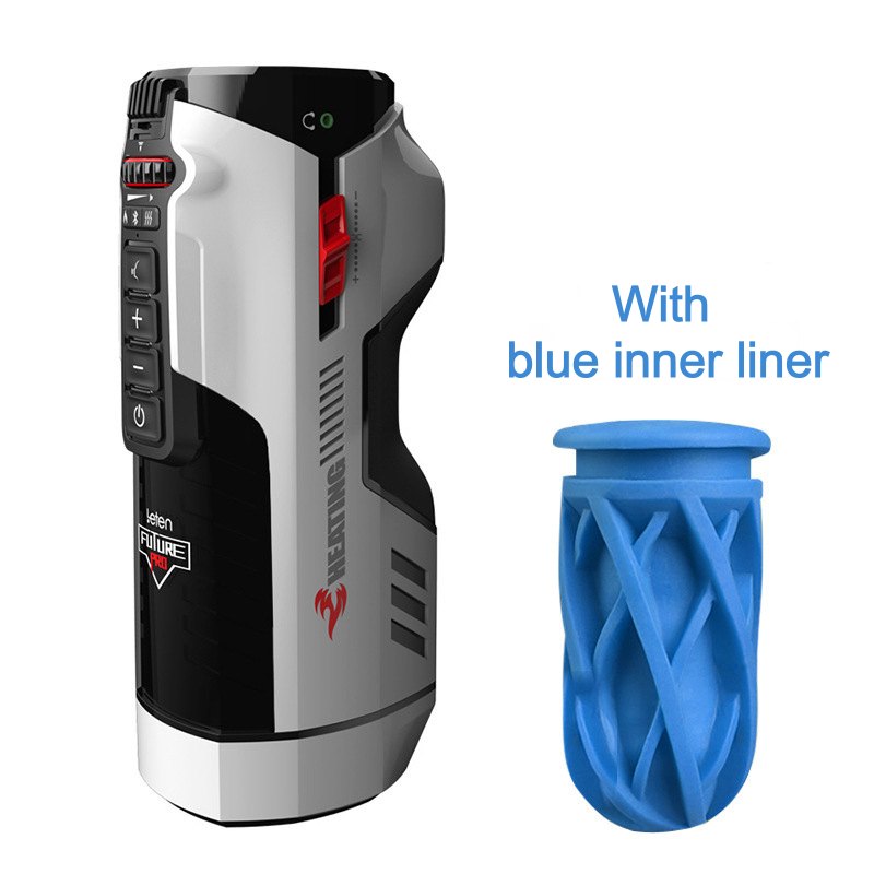White heated male masturbator, photo 7