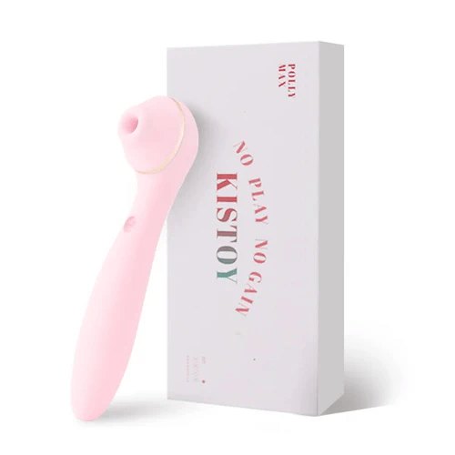 Max-Pink heated suction clit vibrator