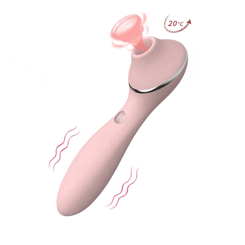 Heated suction clit vibrator, photo 1