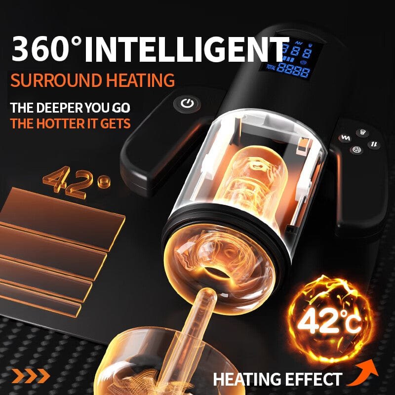 Telescopic heated male masturbator controller, photo 3