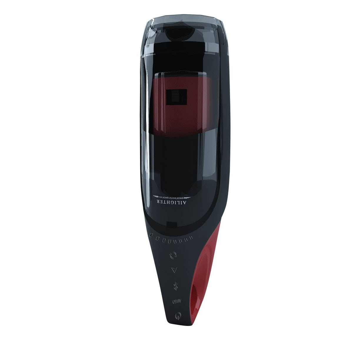 Black heated telescopic male masturbator, photo 4