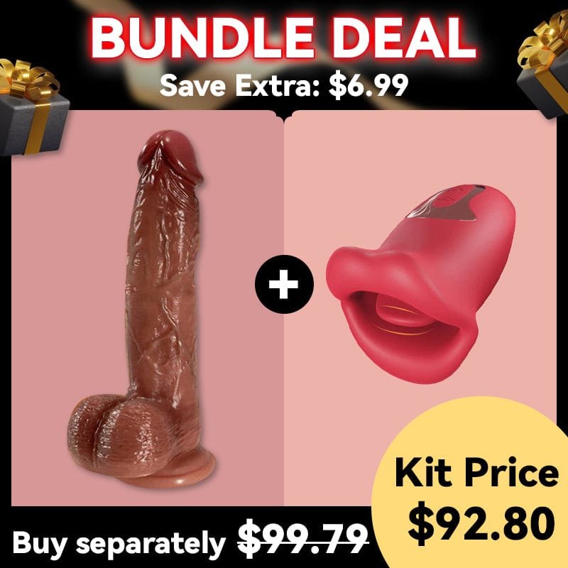 Tan realistic thrusting dildo with remote control, photo 9