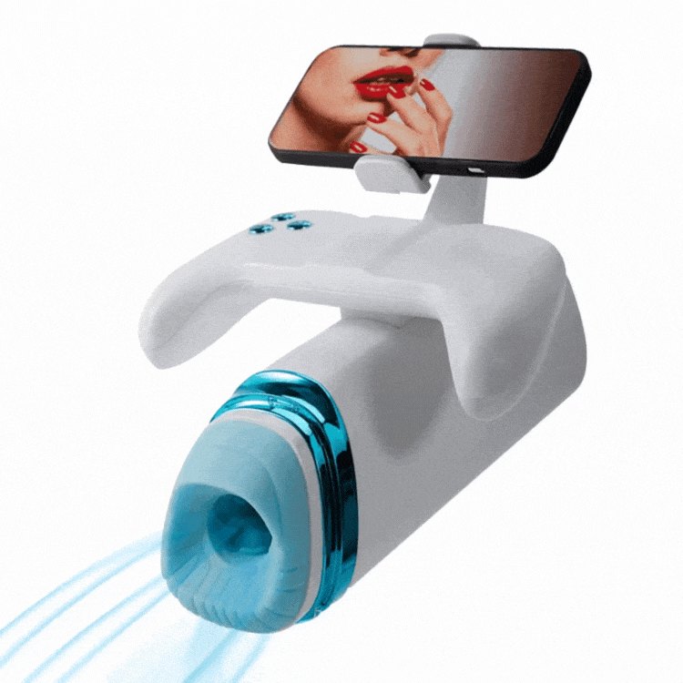 Automatic male masturbator with phone holder stand, photo 1