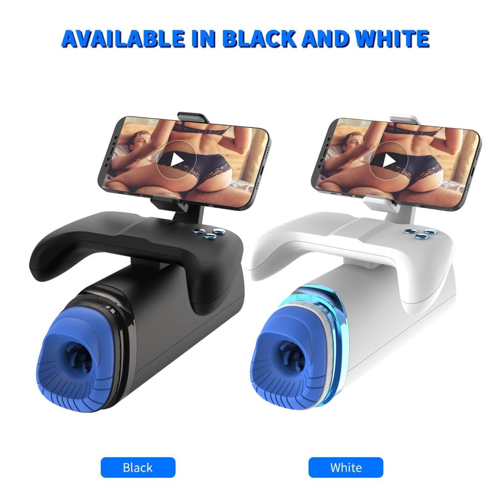 Automatic male masturbator with phone holder stand, photo 13