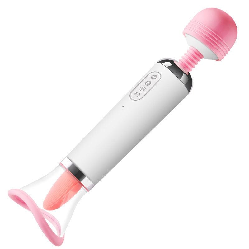 Pink tongue wand vibrator, photo 3