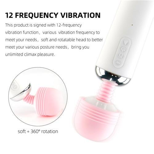 Pink tongue wand vibrator, photo 4