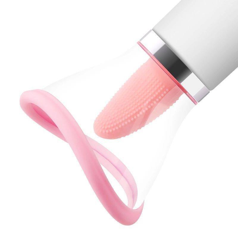 Pink tongue wand vibrator, photo 8