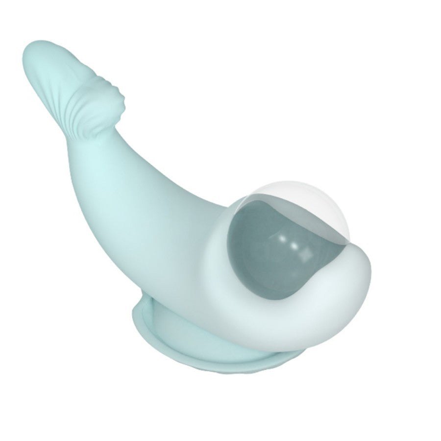 Blue whale shaped clit stimulator, photo 7