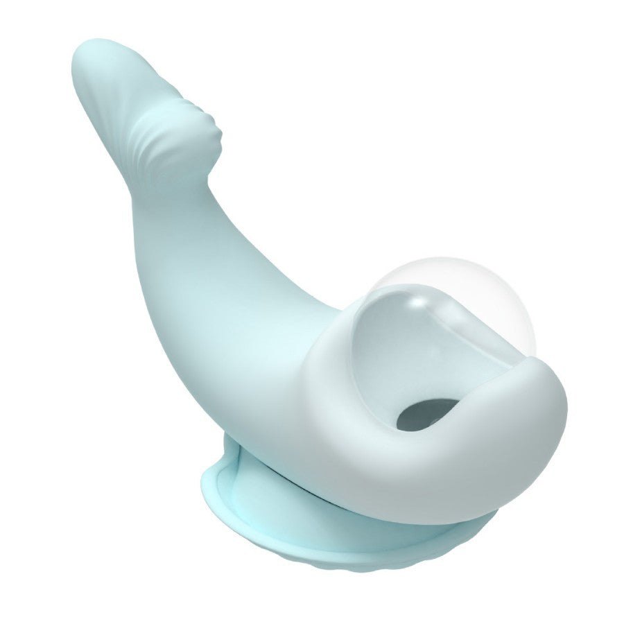 Blue whale shaped clit stimulator, photo 8