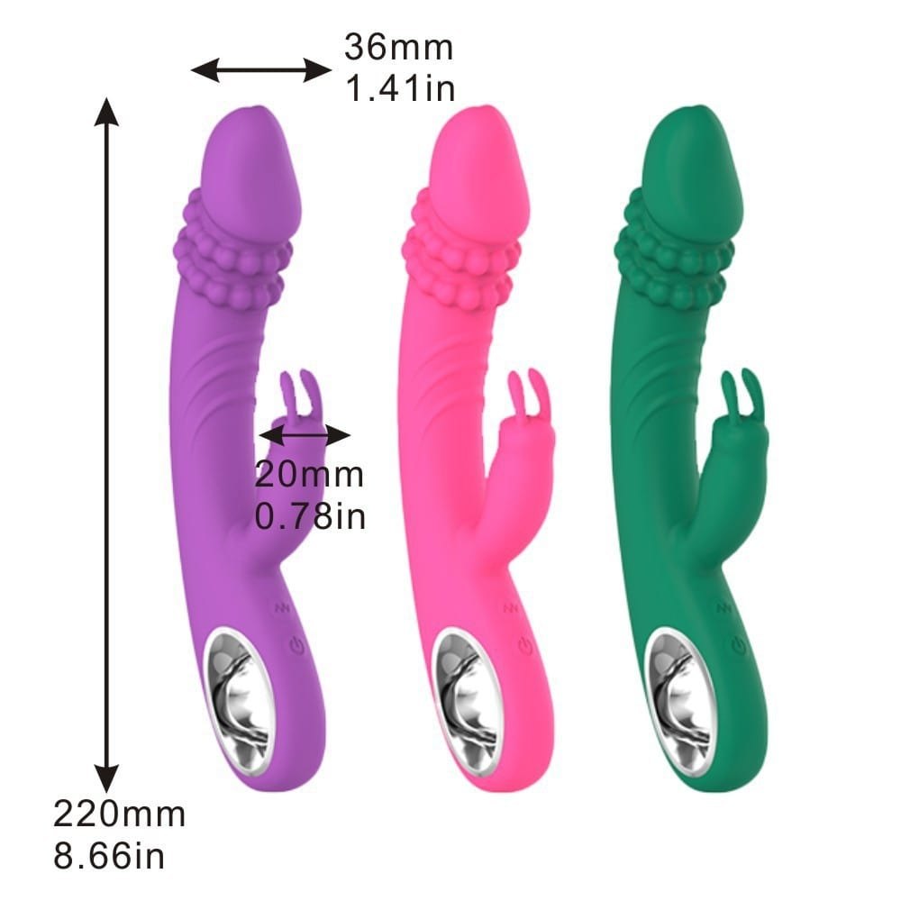 Heating pearl bead rabbit vibrator, photo 4