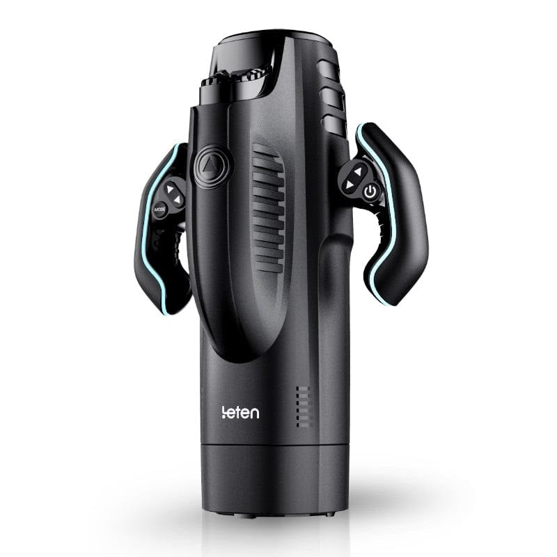 Black gamepad-style heating suction male masturbator, photo 7