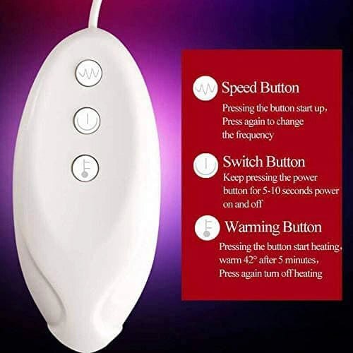Flesh and brown heating thrusting vibrator dildo, photo 2