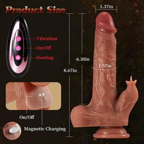 Nude liquid silicone realistic dildo, photo 5