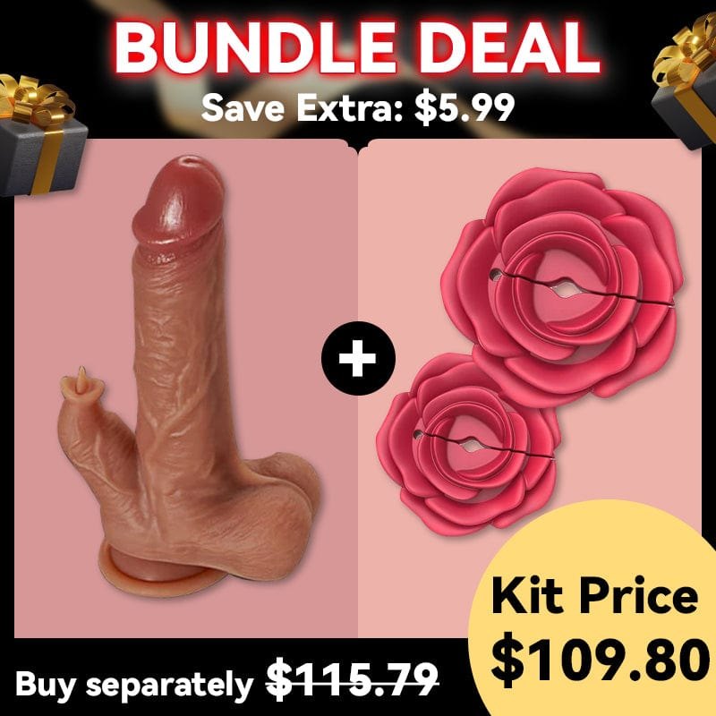 Nude liquid silicone realistic dildo, photo 6
